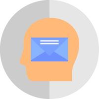 Email Flat Scale Icon vector