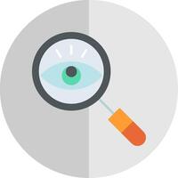 Observation Flat Scale Icon vector