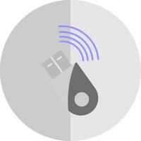 Usb Modem Flat Scale Icon vector