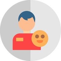 Patient Flat Scale Icon vector