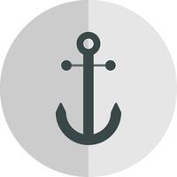 Anchor Flat Scale Icon vector