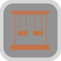 Trapeze Flat Round Corner Icon vector