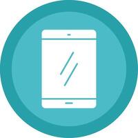 Mobile Glyph Multi Circle Icon vector