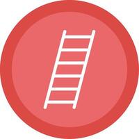 Ladder Glyph Multi Circle Icon vector