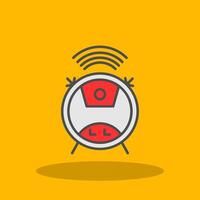 Wifi Filled Shadow Icon vector
