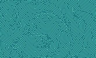 Blue irregular organic lines turing pattern background design vector