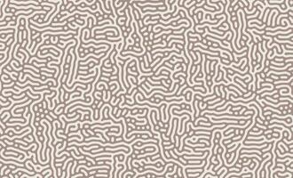 White and Brown Abstract Turing Pattern Background vector