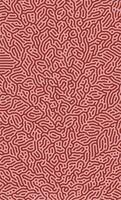 blanco y rojo turing líneas orgánico forma patrones antecedentes diseño con elegante modelo vector