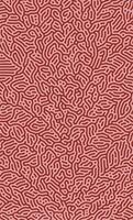 White and red turing lines organic shape patterns background design with elegant pattern vector