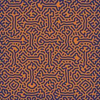 organic turing irregular lines background with unique pattern design vector