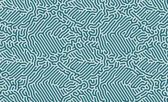 Monochrome Blue Abstract Turing Pattern Background vector