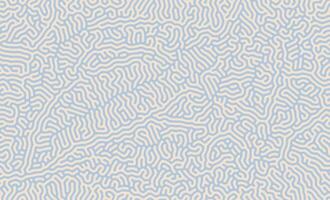 Light Blue turing pattern structure oraganic lines background vector