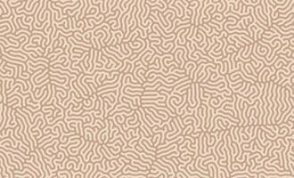 Light Brown turing lines organic shape patterns background design with elegant pattern vector