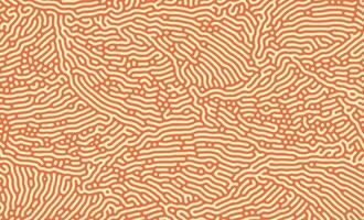 Orange Abstract Turing Pattern Background vector