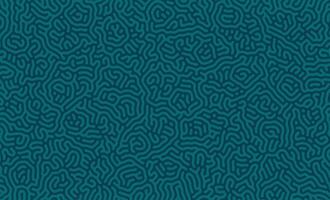 Blue Turing reaction diffusion pattern with abstract motion vector
