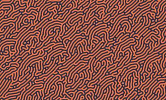 Simpe Orange Turing Pattern Background Wallpaper vector