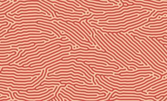 Red and Orange Abstract turing pattern. Nature texture. Ethnic wallpaper vector