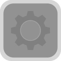 Optimization Flat Round Corner Icon vector