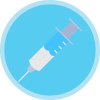 Injection Flat Multi Circle Icon vector