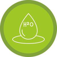 H2o Line Multi Circle Icon vector