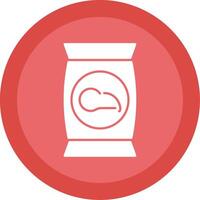 Crisps Glyph Multi Circle Icon vector