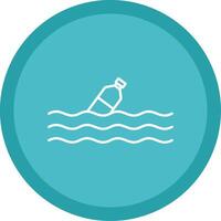 Floating Line Multi Circle Icon vector