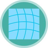 Warp Flat Multi Circle Icon vector