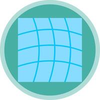 Warp Flat Multi Circle Icon vector