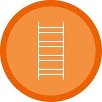 Ladder Line Multi Circle Icon vector