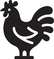 gallina icono Arte ilustración, un sencillo gallina icono 4 4 vector