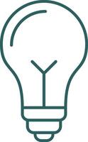 Insight Line Gradient Round Corner Icon vector