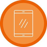 Smartphone Line Multi Circle Icon vector