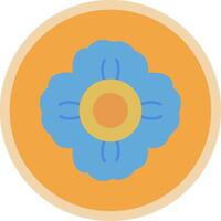 Mallow Flat Multi Circle Icon vector