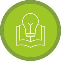 Knowledge Line Multi Circle Icon vector