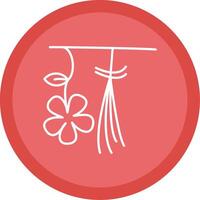 Dried Line Multi Circle Icon vector