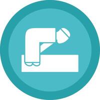 Ruku Glyph Multi Circle Icon vector