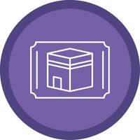Decoration Line Multi Circle Icon vector