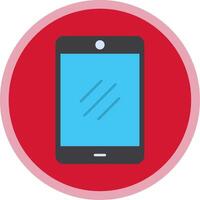 Smartphone Flat Multi Circle Icon vector