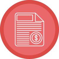 Payment Method Line Multi Circle Icon vector