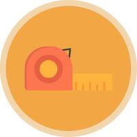 Measure Flat Multi Circle Icon vector