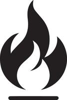 Fire Flame Icon art illustration 19 vector