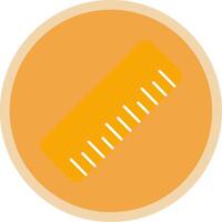 Rule Flat Multi Circle Icon vector