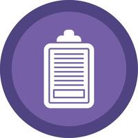 Task Glyph Multi Circle Icon vector