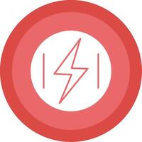 Energy Glyph Multi Circle Icon vector