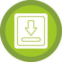 Download Glyph Multi Circle Icon vector