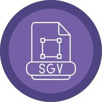 Svg Line Multi Circle Icon vector