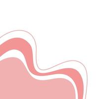 abstract wavy background. abstract pink background. soft pink fluid background. pink wavy background with lines. soft liquid wave. cute wavy shape element. vector