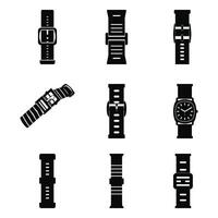 Timeless Harmony Black and White Watch Bands for Every Watch Face vector