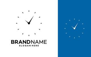 time logo design template illustration vector