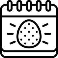 Calendar Icon for schedule reminder symbol image on the white background vector